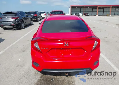 2016 Honda Civic Lx z USA, uszkodzony, nr VIN 2HGFC2F56GH543263